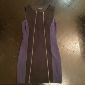 Rag & Bone Navy/Black Sleeveless Shift Dress